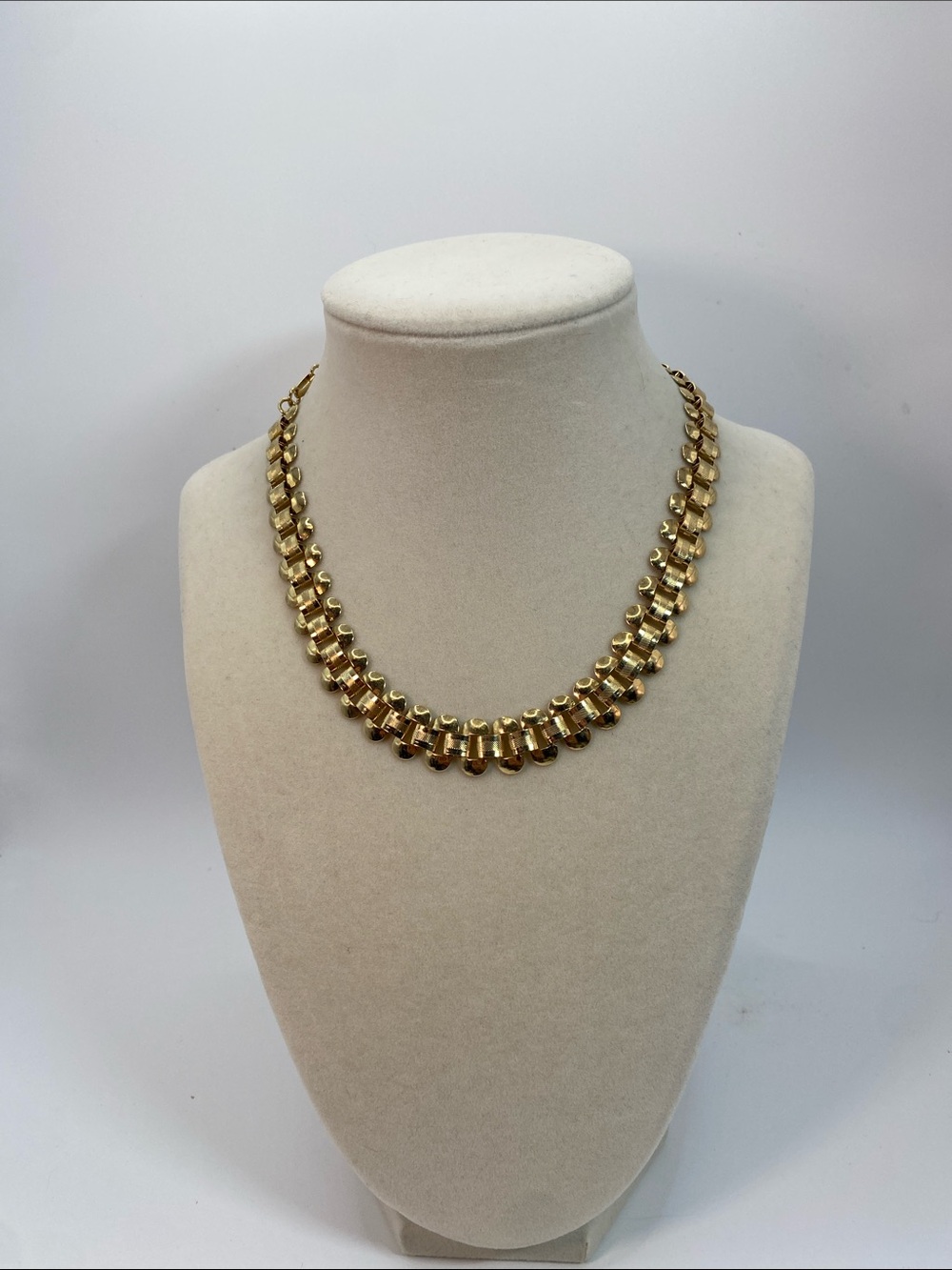 Vintage Coro Gold-Tone Statement Necklace
